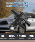Heavy Duty Coolant Bypass Valve Replacement For Toyota Avalon Camry RAV4 Engine Cooling Flow Regulator Part 1667125010 close-up view
