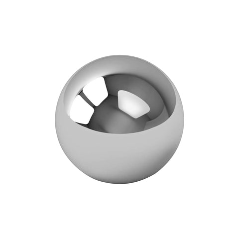 100 Pack 6mm Chrome Steel Bearing Balls Grade 25 Precision Rounds For Bicycles Casters Drawer Hardware And Machinery AISI 52100 Chromium Steel With Tight Tolerances And Smooth Finish For Long Lasting Performance in a close-up rendering