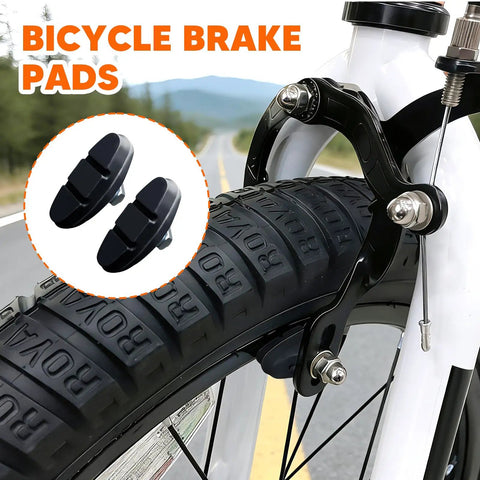 4 Pack Aluminum Alloy Kids Bike Brake Pads for Easy Installation and Safe Replacement on kids bicycles