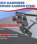 Pro-Grade Heavy Duty Disc Brake Piston Caliper Wind Back Tool Set Universal 28-Piece Forged Carbon Steel Components