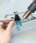 Using 150 Pieces Gold Plated Copper Solder Chips For Jewelry Making And Electronics Repair Easy Welding Tabs