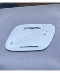 Stay Dry And Look Sharp With This Top Shelf Waterproof Charging Port Cover Designed For Volkswagen Id4 And Id4 Crozz Electric Ride Rugged All Weather Seal In Bright Red, gray molded plate.