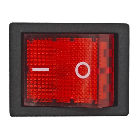 4 Pin Rocker Switch Pack Of 2 Beefy 30A 125V 250V Heavy Duty T85 55 1E4 Switches For Inverter Welding Machines front view