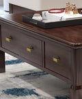 4 Pack 6.3 Inch Gold Vintage Brass Cabinet And Furniture Pull Handles on dresser drawers below decorative items