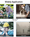 Anti Fog Safety Glasses With Side Shields for men and women in gardening, woodworking, construction, and outdoor pollution.