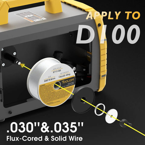 Ultimate 160A MIG Welder Kit For Professionals And Hobbyists Features 4-In-1 Synergic Capability with .030 & .035 flux-cored wire.