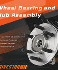 Front Wheel Hub And Bearing Assembly For Ford F-150 Heritage 2004 2005 4WD 6 Lug With ABS Sensor Replacement Hub Bearing OE Style