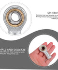 4 Pack Rod End Joint Bearings With Female Threads For Pneumatic Systems Self Lubricating Design Built For Heavy Machinery And Automation Equipment Ideal For Gearheads And Pro Shops, steel spherical bearing