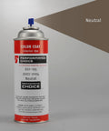 Front view of a 12 oz Performance Choice interior dye aerosol can in neutral for automotive interior panels and trim
