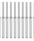 Ten Pack Stainless Steel Thread Swage Lag Screws For Cable Railing Hardware M10 Five Millimeter Beefy Heavy Duty Kit