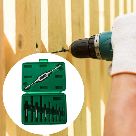 Must-Have Vicasky 11-Piece Broken Bolt Extractor Set With High-Speed Steel Screw Remover Tools For Stripped, Rounded-Off Bolts And Rusty Metal Jobs That Are Total Game Changers, 11-piece HSS kit in green case