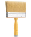 6 Inch Deck Stain Brush For Wood With A Wide Head And Dense Synthetic Bristles For A Smooth, Even Sealant Application