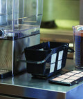 Epic 3-Gallon Stainless Steel Cold Brew Coffee Maker and Dispenser System components on kitchen counter