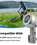 All In One Trimmer Gear Head Kit For Stihl String Trimmers Dope Gearbox Assembly with landscaper in field