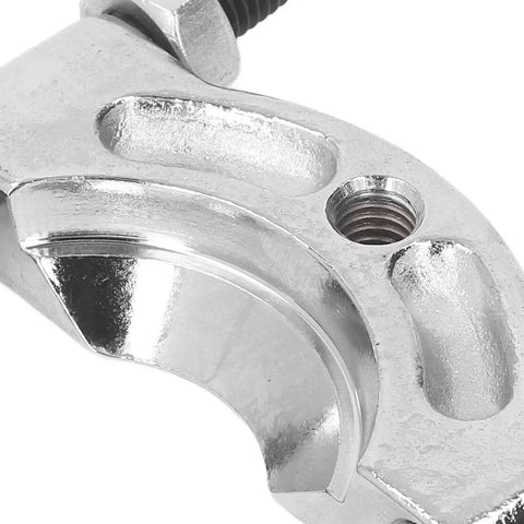 Close-up of Pro Grade Bearing Separator Tool Heavy Duty Alloy Steel Universal Bearing Splitter, showcasing steel texture.