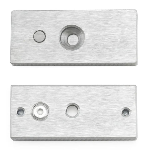 Heavy Duty 4 Pack Electric Magnetic Lock With Rock Solid 130 Lb Grip For Door Access And Entry Systems Featuring Dc 12v Power and Straight Up Secure Normally Closed Mode For Zero Hassle Protection - metal mounting plates