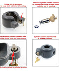 S 4180 Door Knob Lock Out Device Keeps People From Turning The Knob And Accessing The Keyhole For Rentals Evictions