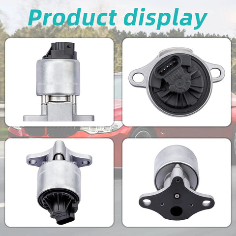 EGR Valve EGV589 EGR1273 Drop In Replacement For Chevy GMC Buick showing multiple views and connection ports