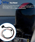 Replacement Relay Harness For Atlas Hydraulic Jack Plates 2014 And Up Copper Core Wiring Harness For T H Marine AHJRELAYKIT2DP
