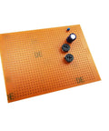 Ten Pack 73 By 100 Millimeter Copper Strip Board With 957 Holes Perfboard Kit for Soldering and DIY Electronics Projects top view