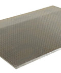 Built Tough Aluminum Loading Dock Plate 72X36 Half Inch 7800 Lb Capacity showing a durable aluminum ramp for freight transfers.