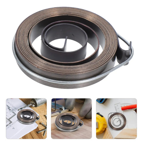 Heavy Duty Steel Drill Press Return Spring Coil Assembly Excellent Elasticity Stability Replacement Spindle Coil Spring for milling machines.