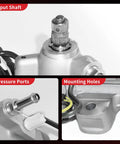 Close-up of Hydraulic Power Steering Rack And Pinion Assembly For Nissan Altima 2007 2013 Left Hand Drive Direct Fit New Unit Leak Resistant