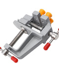 Rock Steady Mini Bench Vise Snags Loose Pieces For Jewelry Woodcarving And Watch Repair Ace Portable Table Vice with clamps