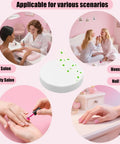 200 Sheets Disposable Nail Dust Filter Papers For Most Nail Dust Collectors And Vacuums, Keeps Your Nail Salon, Spa, Or Home Studio Clean And Mess Free, Fits Nail Tech Machines