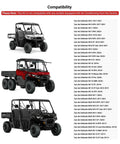 Compatibility chart for Heavy Duty 12Vdc Electric Dump Bed Lift Kit Generating 899 Lbs Force And 11 Point 34 Inch Stroke.