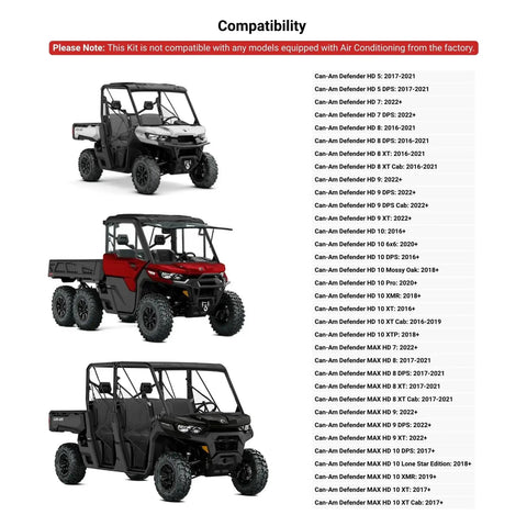 Compatibility chart for Heavy Duty 12Vdc Electric Dump Bed Lift Kit Generating 899 Lbs Force And 11 Point 34 Inch Stroke.