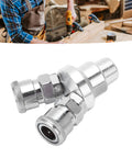 2 Way Hose Splitter Carbon Steel G1 Half Thread Manifold Block Splitter For Pneumatic Air Compressor Fitting