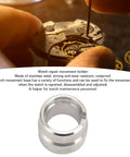 Pro-Grade Aluminum Watch Movement Holder For NH35 NH36 2824 2892 2813 2836 8200 Movements, Modding And Repair Tool, close-up view