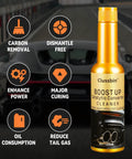 Catalytic Converter Cleaner Kit Four Pack For Engine And Exhaust System Carbon Removal Additive Bottle with features.