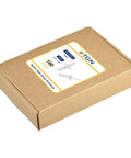 Box of Nylon Nail Drive Anchors Mushroom Type One Hundred Pack White Diameter One Quarter Inch And Expansion Three Quarter Inch Durable Nylon