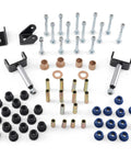Heavy Duty Front And Rear Suspension Bushing Kit For 1993 Onward Club Car Ds Golf Carts Complete King Pin Rebuild Set parts layout
