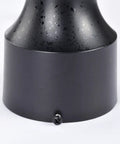 Base of Three Light Outdoor Post Lantern In Textured Black With Clear Beveled Glass Panels, 21 Inch Tall, 7.38 Inch Wide, 60W Max