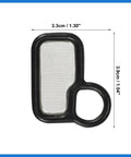 Honda CR V Solenoid Gasket Kit With Spool Valve Filter Screen Replacement, Easy Install, OE 15845-5A2-A01, black metal screen