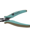 Metal Hole Punch Pliers With Gauge Guard For 22 Gauge Sheet Metal or thinner; turquoise handle for jewelry making in copper, silver.