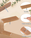 Forty Piece Pack Of Tack In Drawer Glides And Nail On Runner Tracks Featuring Tough Plastic Cushions, 32x13mm, durable nail-on installation.