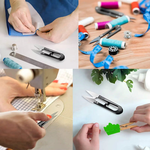 2 Pack Bonsai Pruning Scissors For Plants And Crafts Handy Mini Plant Trimmers And Sewing Snips for stitching and embroidery use