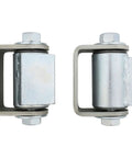 Two Pairs Heavy Duty Weld On Gate Hinges With Sealed Bearings, Adjustable 3.5 To 4 Inch Gap, Zinc Plated