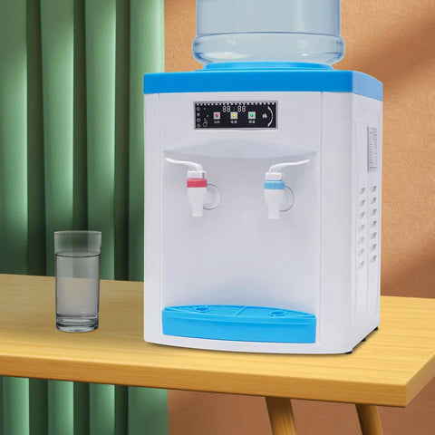 Compact 110V 550W Portable Countertop Water Dispenser With Hot And Cold Water Tiny Desk Side Hydration Station