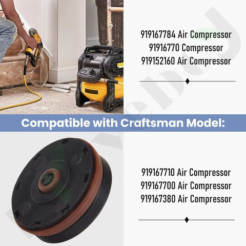 Air Compressor Regulator Repair Kit Compatible With Porter-Cable Craftsman DeWalt - Replacement D55155 D55167 D55684 23400S Regulator Kit For 919167784 And 91915216 Series Compressors, Easy Install, Durable Replacement Part