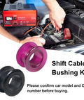 2 Pack Shift Cable Bushing Repair Kit With Clips Direct Fit Replacement For Jeep Toyota Saturn Chevrolet Pontiac Transmission Linkage Durable Rubber Bushings Easy Install OEM Style