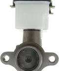 Premium Brake Master Cylinder Replacement Plug And Play Direct Fit For Select Models, front view showing mounting holes