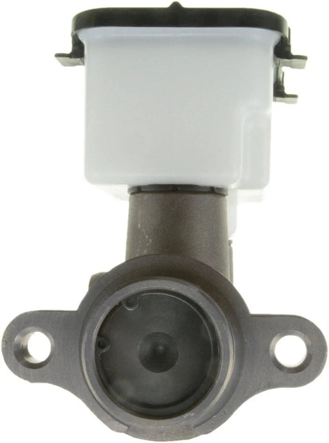 Premium Brake Master Cylinder Replacement Plug And Play Direct Fit For Select Models, front view showing mounting holes