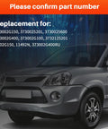Hyundai vehicle with list of alternator replacement part numbers for confirmation