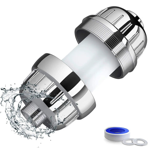 Shower Filter For Hard Water With Vitamin C That Kicks Chlorine, Fluoride, Heavy Metals And Rust For Softer Skin And Hair shown assembled