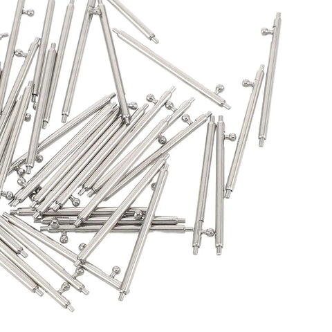 Stainless Steel Watch Band Pin Replacement Kit With Quick Release Spring Bars and Strong Locking Force, 30 Piece Set shown